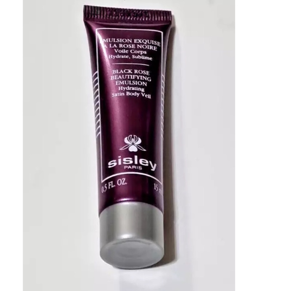 Luxe Brand SISLEY BLACK ROSE BEAUTIFYING EMULSION 15ml for smooth velvety skin